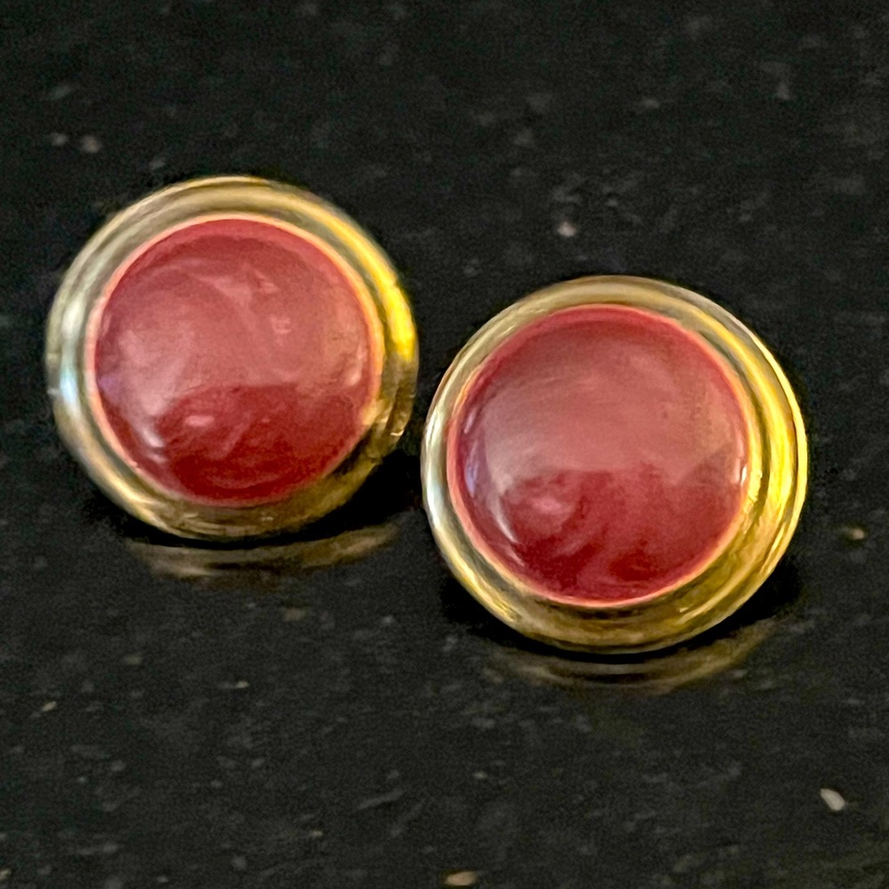 Vintage Enamel Earrings